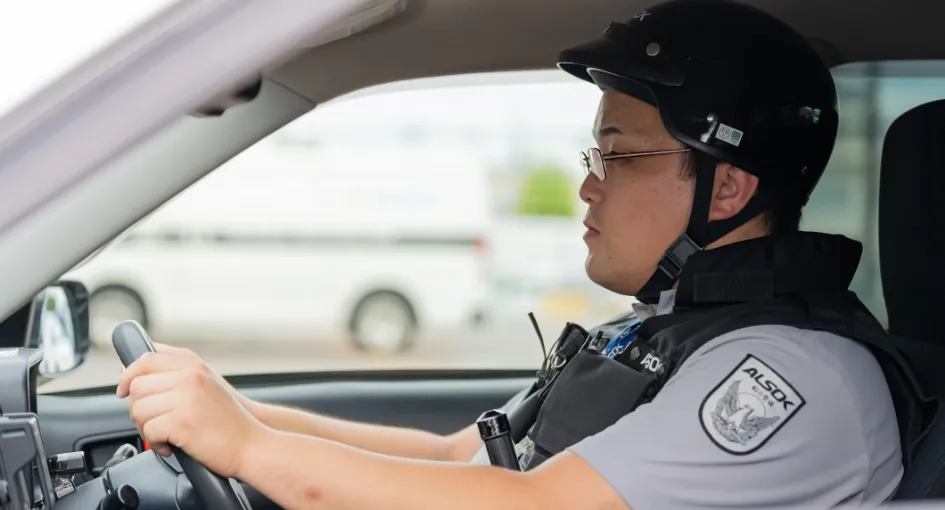 機械警備隊員イメージ画像