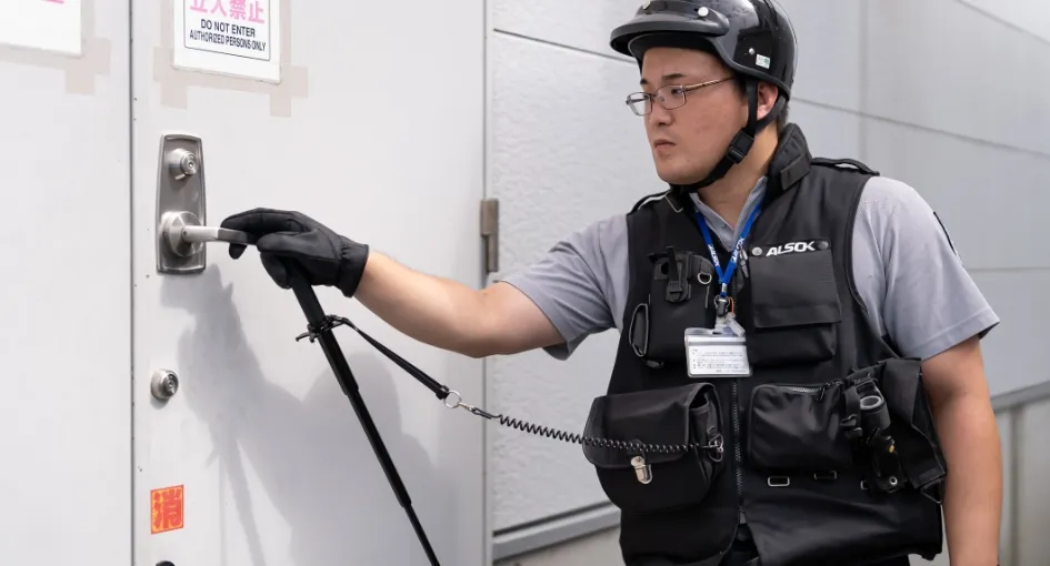 機械警備隊員イメージ画像