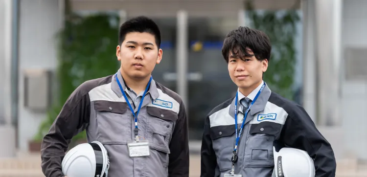 技術職のインタビュー写真